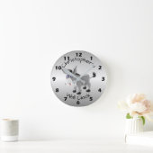 Horloge Ronde Conception Donkey (Maison)