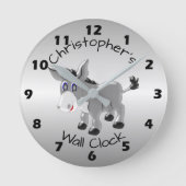 Horloge Ronde Conception Donkey (Recto)