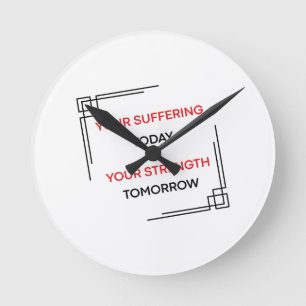 Horloge Ronde Conception d'Orientation de Motivation