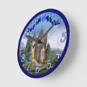 Horloge Ronde Conception du château Princess Clock (Angle)