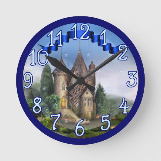 Horloge Ronde Conception du château Princess Clock (Recto)
