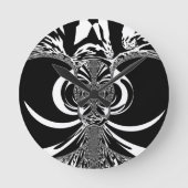 Horloge Ronde Conception ethnique (Recto)