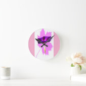 Horloge Ronde Conception florale (Maison)