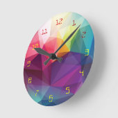 Horloge Ronde Conception moderne (Angle)