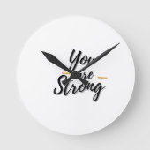 Horloge Ronde Conception motivationnelle positive (Recto)