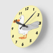 Horloge Ronde Conception Mouette (Angle)