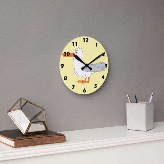 Horloge Ronde Conception Mouette (Bureau)