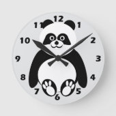 Horloge Ronde Conception Panda (Recto)