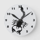 Horloge Ronde Conception Scorpion (Recto)