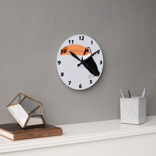 Horloge Ronde Conception Toucan (Bureau)