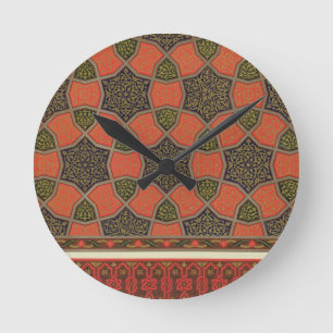 Horloge Ronde Conceptions décoratives arabes, 'd'art arabe comm
