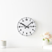 Horloge Ronde Concevez votre propre (Maison)