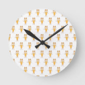 Horloge Ronde cône de crème glacée (Recto)