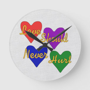 Horloge Ronde Conscience de violence familiale