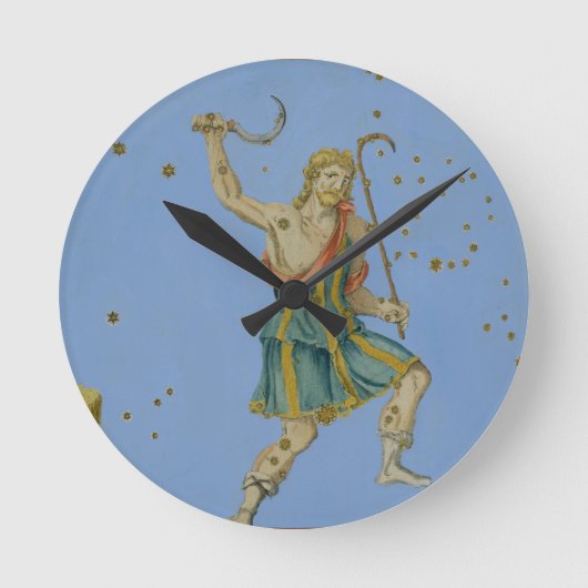 Horloge Ronde Constellation de Bootes, de 'Uranometria' par Joh (Recto)