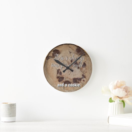 Horloge Ronde Cookie clock (Maison)