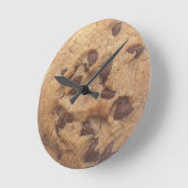 Horloge Ronde Cookie de choc (Angle)