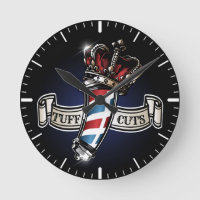 Cool Barber Pole et le logo de la Couronne Personn