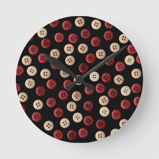 Horloge Ronde Cool Cute Fun Unique (Recto)
