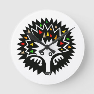 Horloge Ronde Cool ECHIDNA - Wildlife Australia - Nature