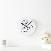 Horloge Ronde Cool Infinity Symbole de Philosophical Clock (Maison)