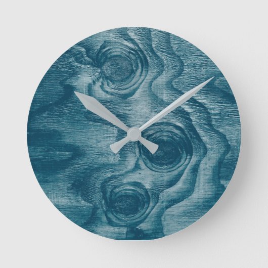 Horloge Ronde Cool Peint Grain Grain Knot Texture (Recto)