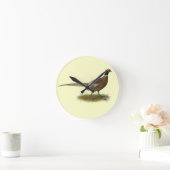 Horloge Ronde Coq de faisan (Maison)