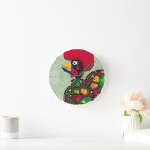 Horloge Ronde Coq du Portugal (Maison)