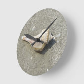 Horloge Ronde Coquillage (Angle)