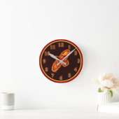 Horloge Ronde Corbeau (Maison)