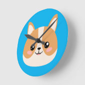 Horloge Ronde Corgi (Angle)