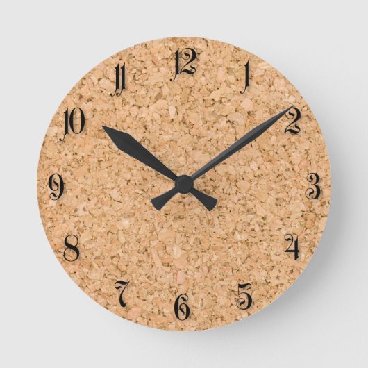Horloge Ronde Cork oak (Recto)