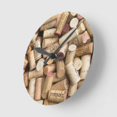 Horloge Ronde Corks Galore (Angle)