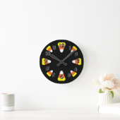 Horloge Ronde Corne à bonbons (Maison)