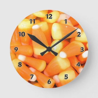Horloge Ronde Corne à bonbons