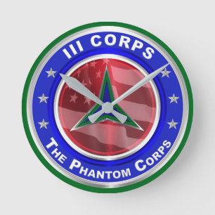 Horloge Ronde Corps III Corps Phantom Corps Objet de collection
