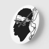 Horloge Ronde Corse Flag (Angle)