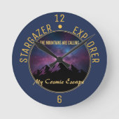 Horloge Ronde Cosmic Mountain Calling (Recto)