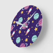 Horloge Ronde Cosmos 1 (Angle)