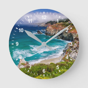 Horloge Ronde Côte De Big Sur, Californie