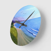 Horloge Ronde Côte de Californie (Angle)