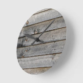 Horloge Ronde Côté d'une grange (Angle)