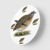 Horloge Ronde Coturnix Pharaoh (Angle)