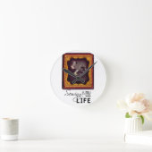 Horloge Ronde Coudre Est Ma Vie (Maison)