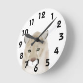 Horloge Ronde Cougar Wall Clock (Angle)