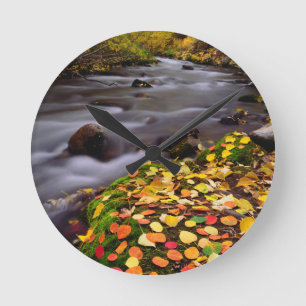 Horloge Ronde Couleurs d'automne le long de McGee Creek