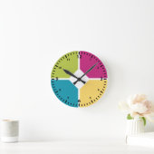 Horloge Ronde COULEURS D'ÉTÉ Quadrants En option MONOGRAMME (Maison)