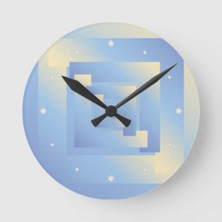 Horloge Ronde couleurs vives