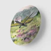 Horloge Ronde Country cottage (Angle)
