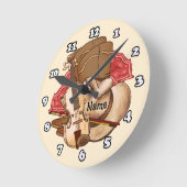 Horloge Ronde Country Music  (Angle)